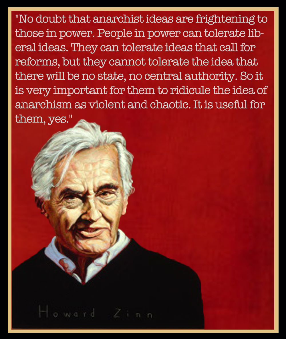 Ghaffar Khan Society: Howard Zinn on Anarchism